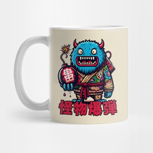 Kanji monster Mug